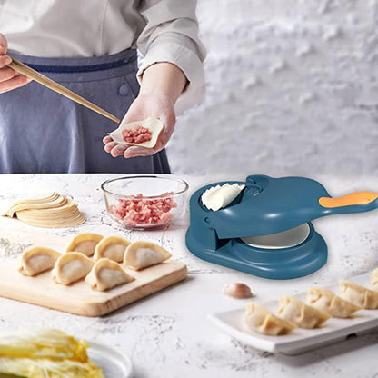 Easy Dumpling Dreams: 2-in-1 Maker Makes Perfect Parcels in Seconds!