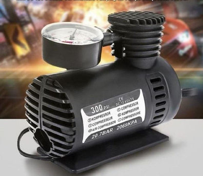 Mini Air Compressor Pump - Fills Tires & More On-the-Go!